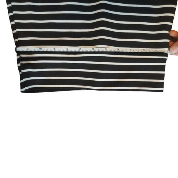 STRIPED LAPISE SKIRT SIZE XS - Picture 6 of 6